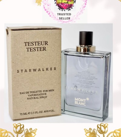 Mont Blanc Starwalker EDT 75ml for Men (Tester W/O Cap/Retail Packaging) - BNIB Perfume/Fragrance